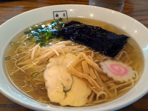 玄龍の冷やし塩ラーメン