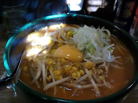 柳家のキムチ納豆ラーメン