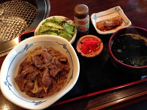 米沢牛丼ランチ