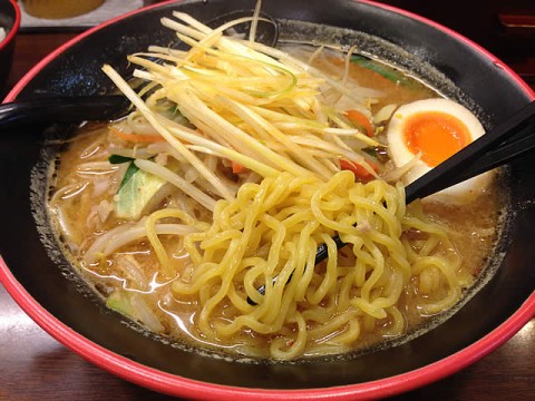 一番五郎の野菜たっぷり味噌ラーメン