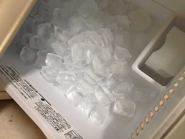 製氷機能が直った冷蔵庫
