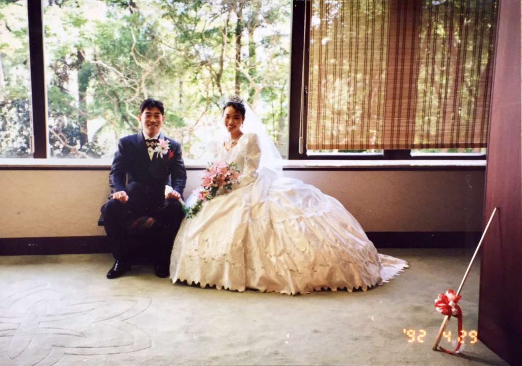 結婚式の写真